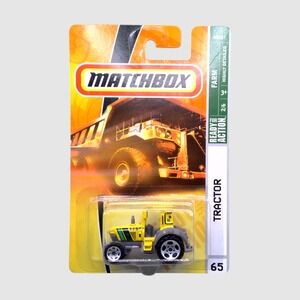 Matchbox Tractor #65 Farm Series 2007 Ready For Action Sealed